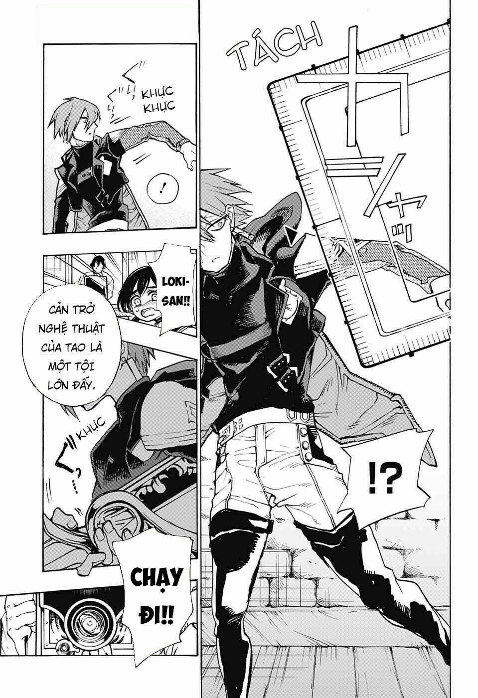 những bức họa quái dị của phù thủy chapter 5 31