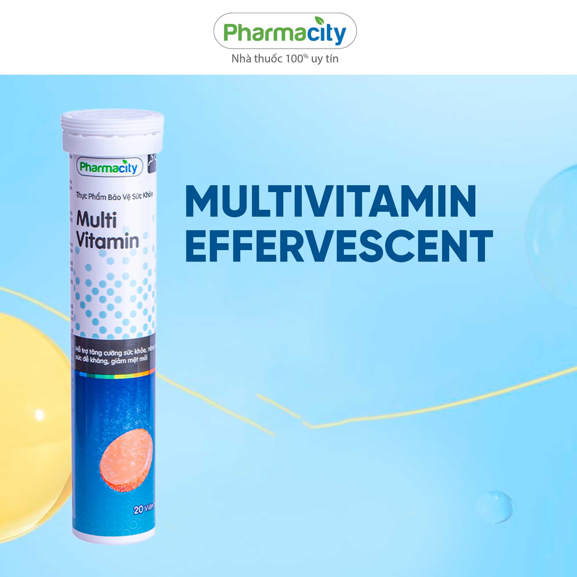 Thực phẩm Pharmacity bảo vệ Sức Khỏe Multi Vitamin
