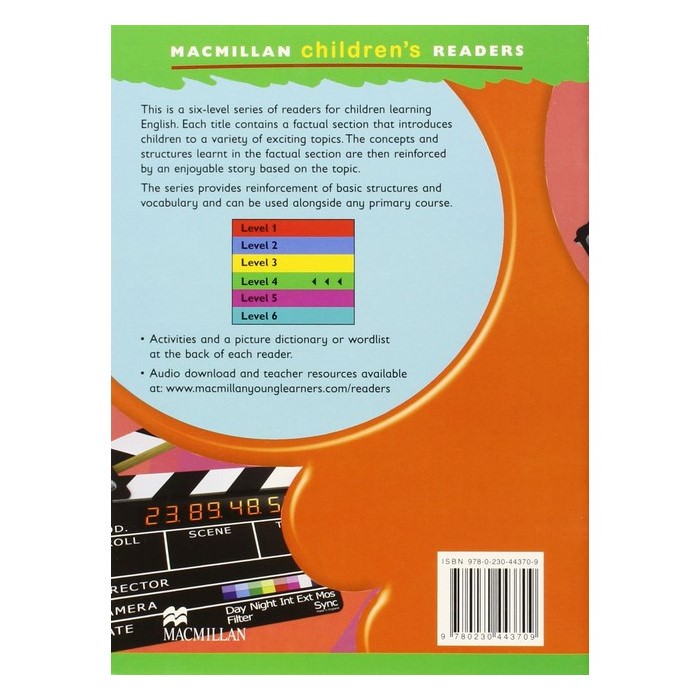 Macmillan Children's Readers 4: Lights, Camera, Action ! + On Location