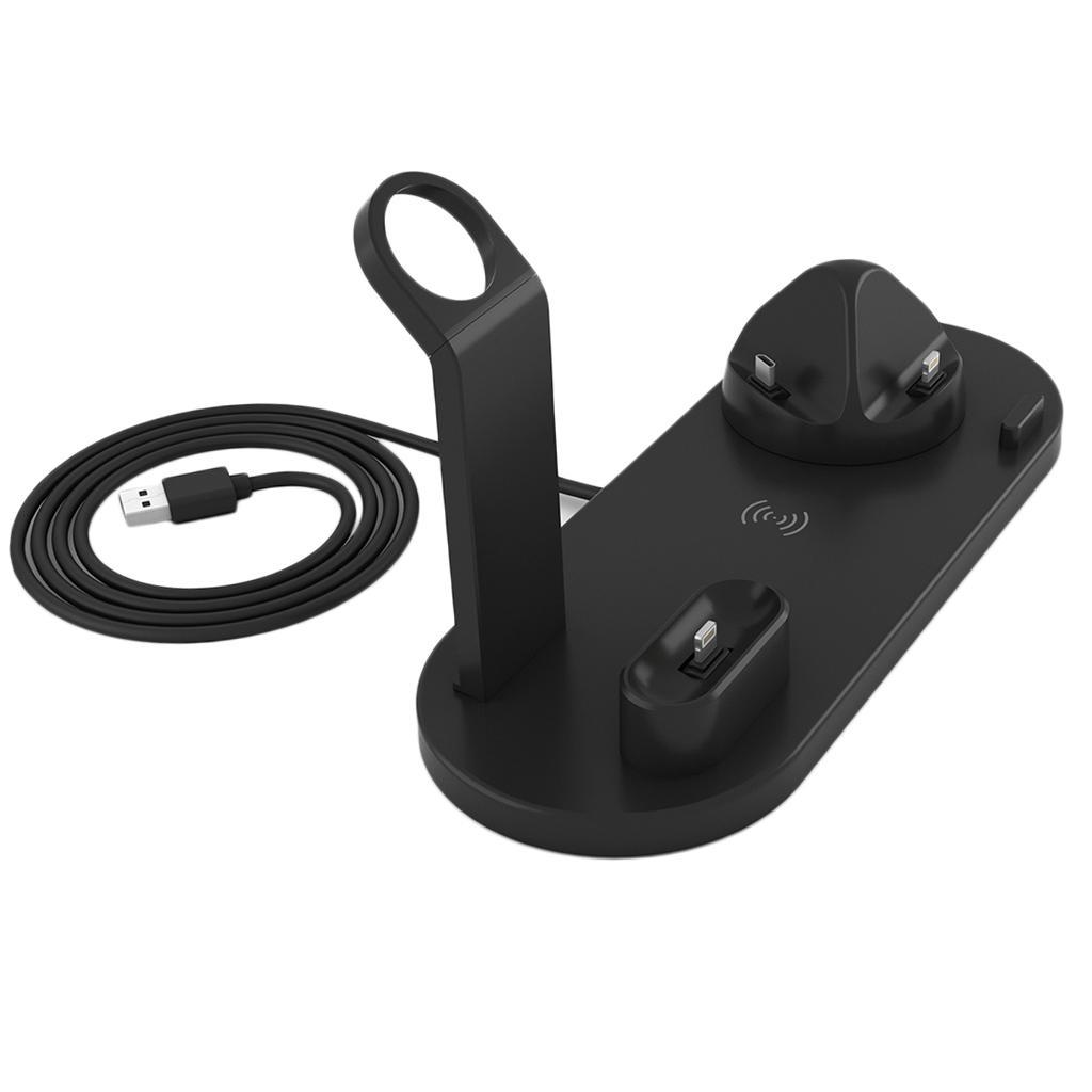 3 in1 Wireless Charger Dock Stand Fast Charging For