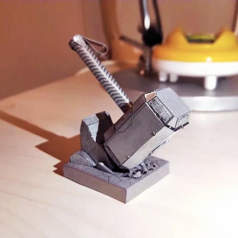 Mô Hình Lắp Ráp 3d Búa thần Mjolnir