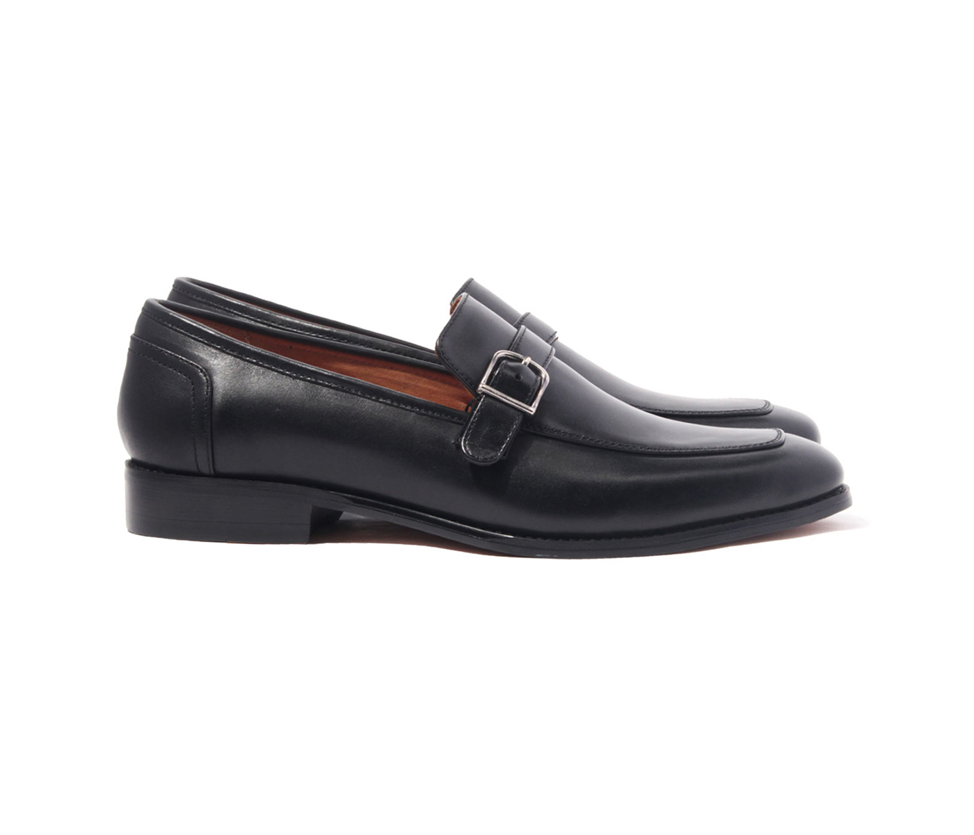 Giày Tây Lười Công Sở Banuli Nam Monk Strap Loafers H1ML1M0