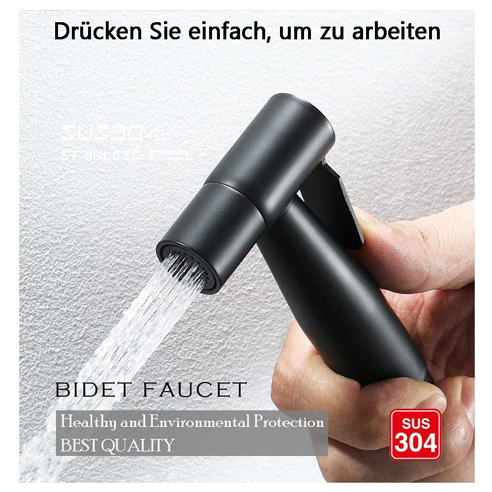 Bidet Tay tắm bằng thép không gỉ phun đầu vệ sinh cho vòi hoa sen Phòng vệ sinh giấy vệ sinh làm sạch tã