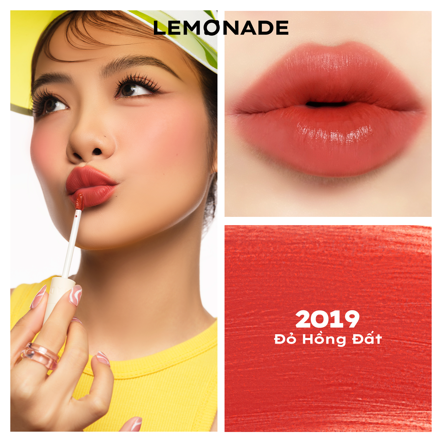 Combo 02 Son kem mịn lì thuần chay Lemonade Perfect Couple 5 Years 3.5gx2