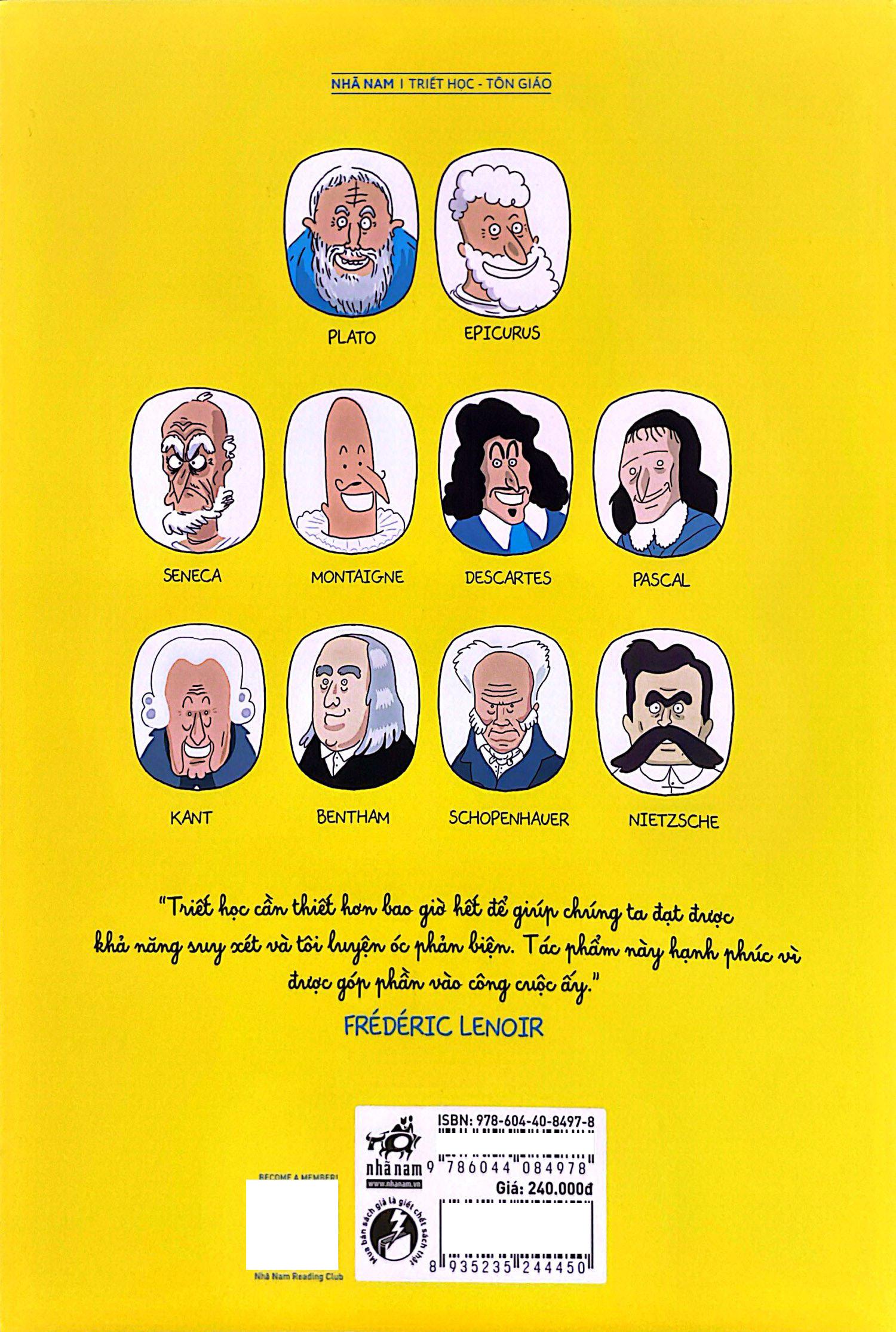 Sách - Philocomix - Tập 1 - Các Triết Gia Vĩ Đại Nói Gì Về Hạnh Phúc