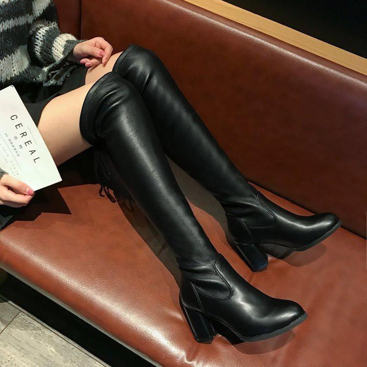 Bốt đùi DA SIÊU CHẤT 7 phân ( mã 328)