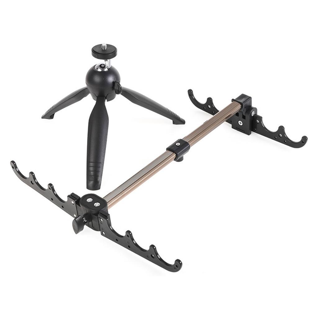 Portable Fishing Rod Holder Adjustable Lightweight Folding Ice Pole Mount