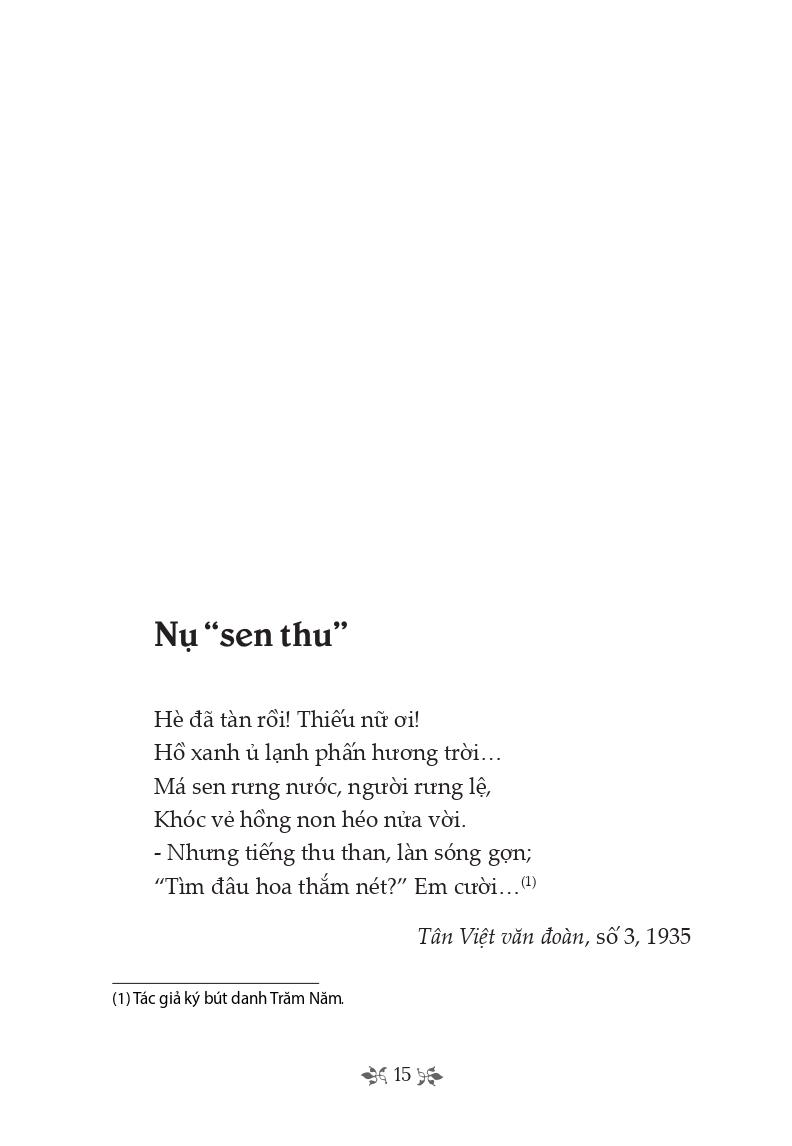 Thơ Thâm Tâm (Tủ Sách Văn Học Trong Nhà Trường)