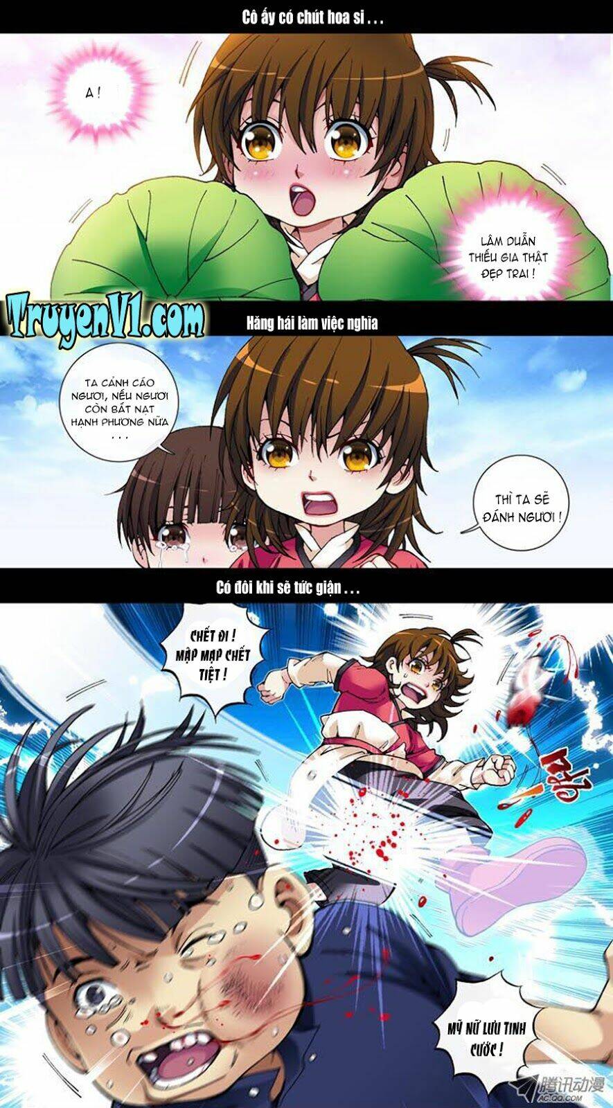 thiên chi vương nữ chapter 12 13
