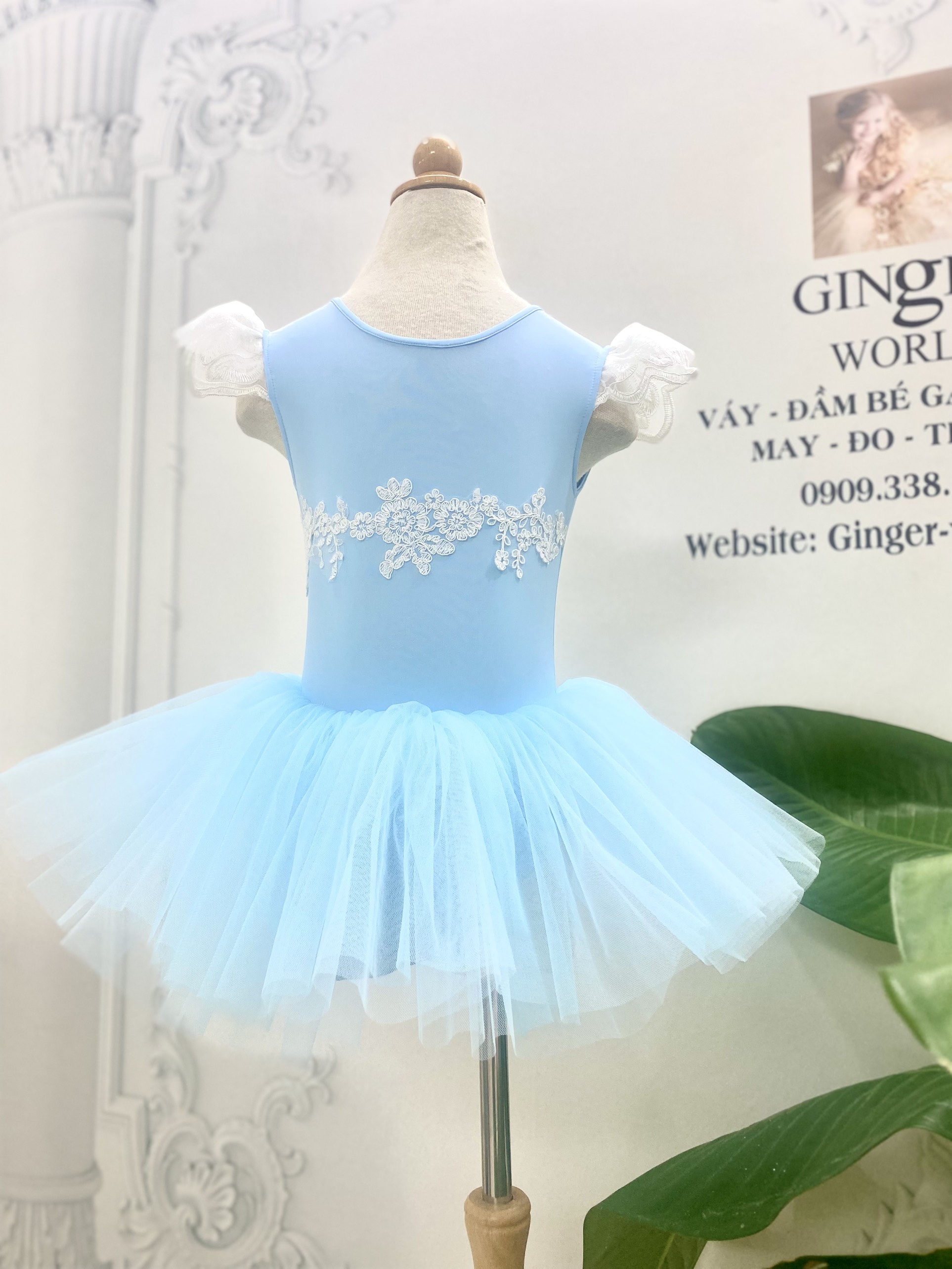 ĐẦM MÚA BALLET CHO BÉ PD386 GINGER WORLD