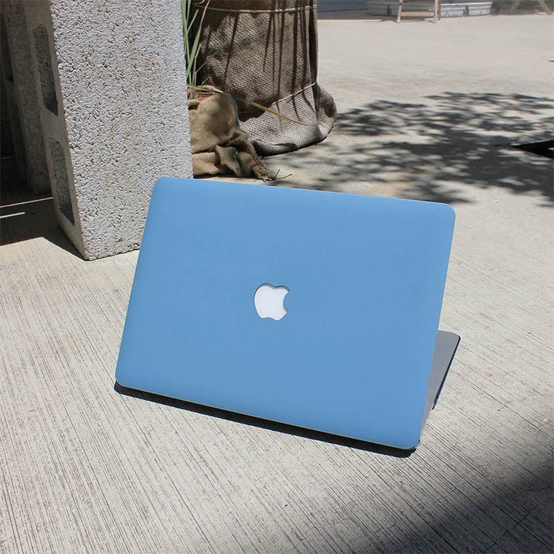 Ốp case nhựa cho Macbook màu xanh dương - Hàng chính hãng