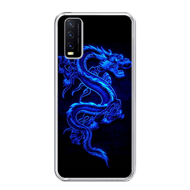Ốp lưng dẻo cho điện thoại Vivo Y20Y20SY21SY12S – 0270 DRADON02 – Hàng Chính Hãng