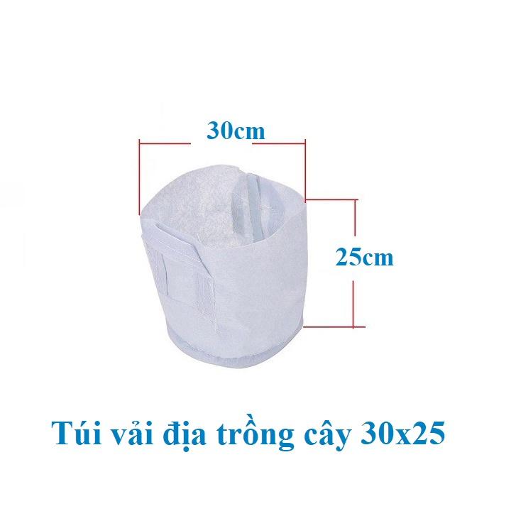Túi Vải Trồng Cây 2 Quai Xách Kích Thước 30x25cm