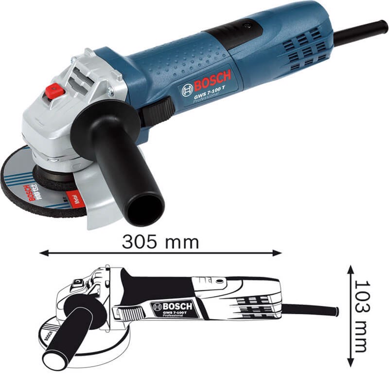 Máy mài góc BOSCH GWS7-100T (100MM-720W)/06013886K0