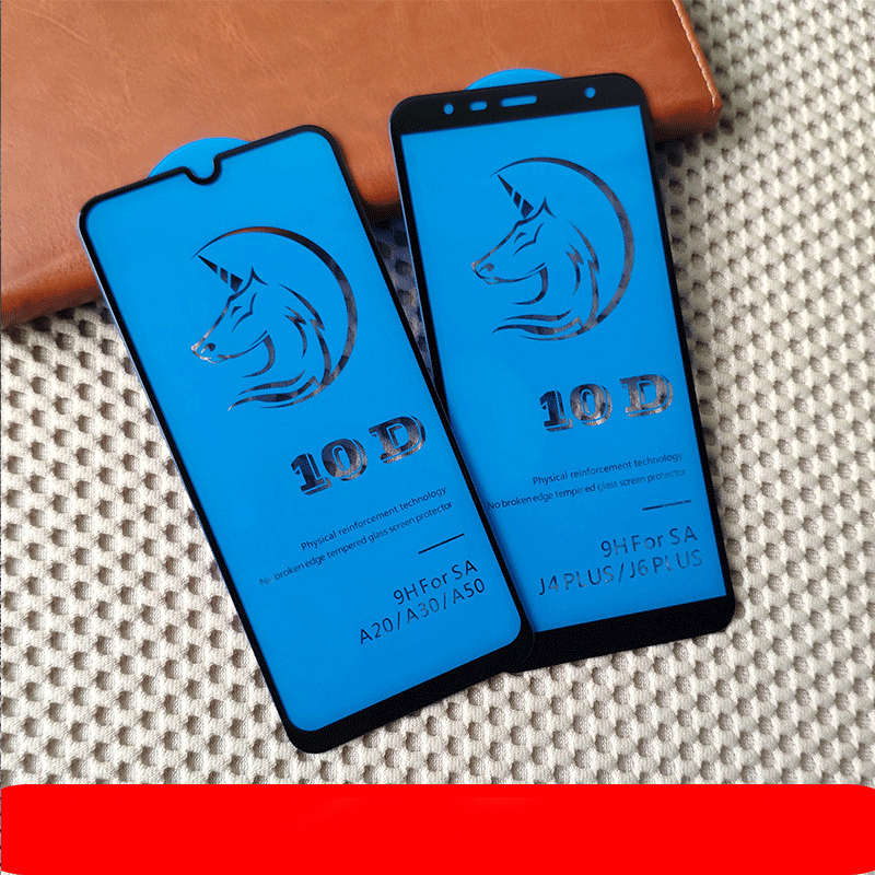 Kính Cường Lực 10D Cho Samsung Galaxy A20 A30 A30S A50 A50S Full Viền