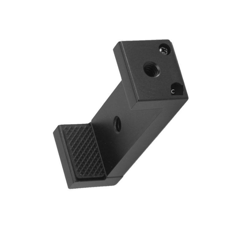 Phong cách mới nhất mới nhất gậy chụp ảnh tự sướng clip chân máy kim loại giày nóng kẹp điện thoại di động hợp kim nhôm trực tiếp từ selfie kẹp điện thoại di động
