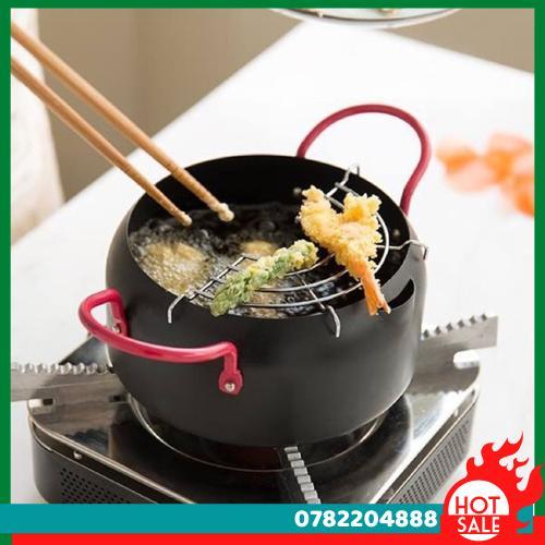 Nồi Chiên Lọc Dầu, Tặng Kèm Quạt Mini Cầm Tay Ngộ Nghĩnh - CH Hương Thị Miễn Phí Vận Chuyển