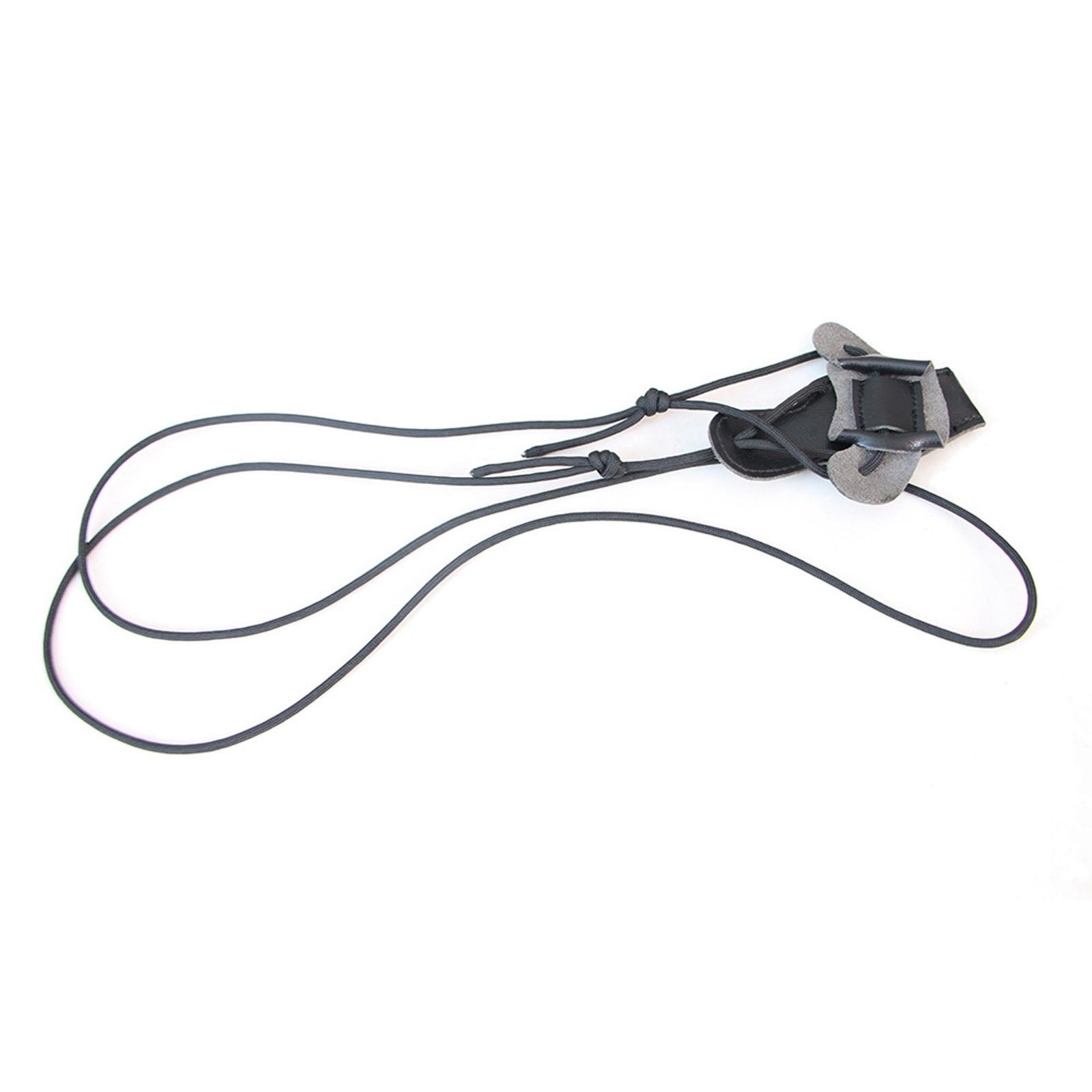 Multifunction Bow String Non Slip Rope Stable Recurve String PU Leather Bow and Arrow String for Competition Hunting Bow Equipment