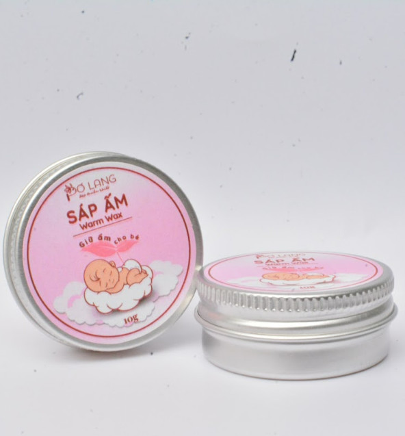 Sáp ấm giữ ấm, giúp giảm ho, ngạt mũi - 10gram