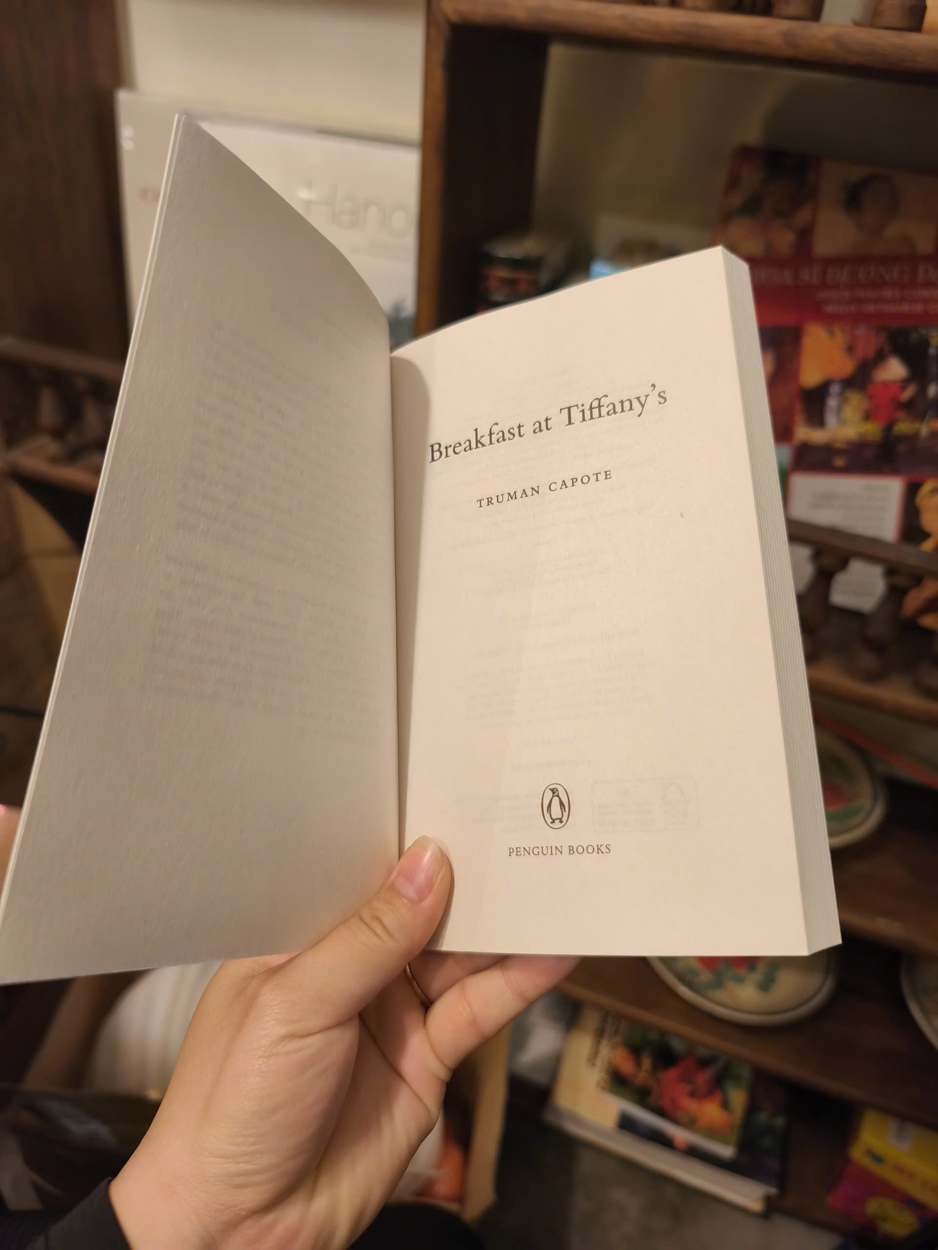 Sách - Breakfast at Tiffany's by Truman Capote - Classics| Fiction