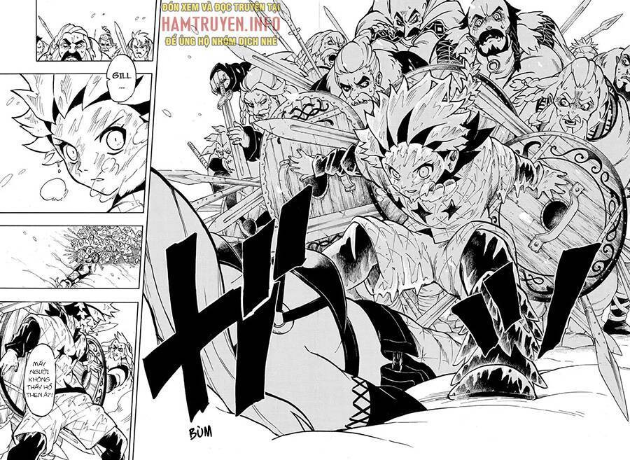 gill: "không ai có thể đánh bại ta khi ta dùng rìu!" chapter 1 36