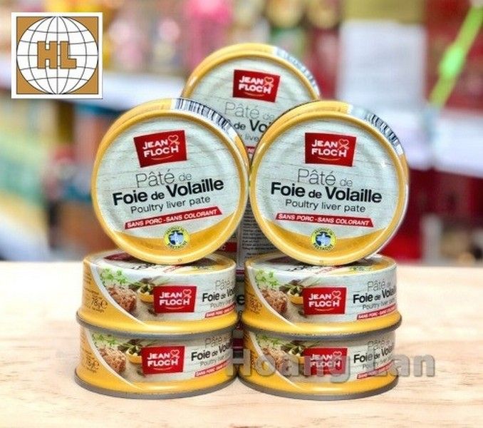 Pate gan Gà Volaille Jean Floch 78g - Pháp