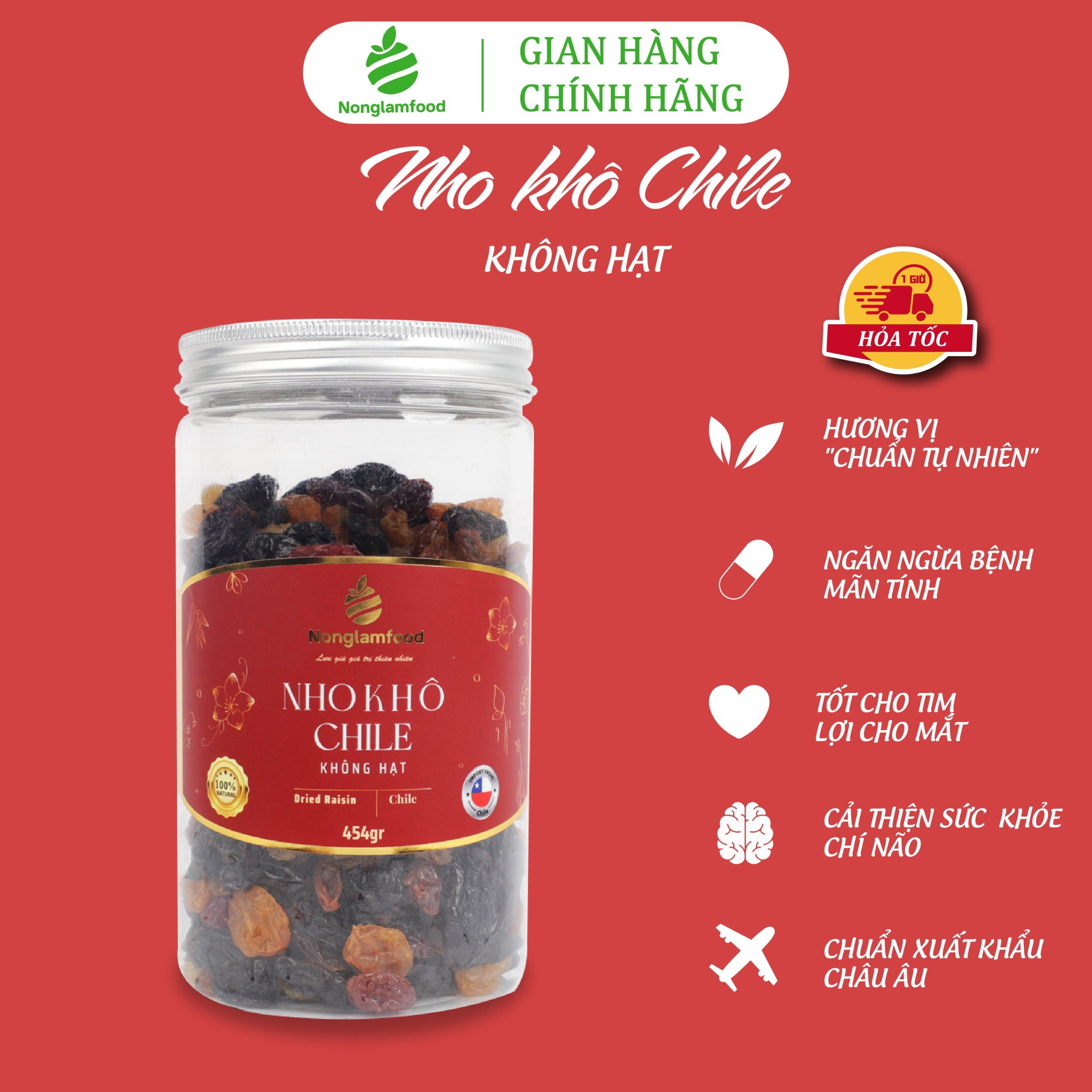 [QUÀ TẶNG TỰ CHỌN] Set quà tự chọn mix 3 hũ 454G hạt dinh dưỡng và trái cây sấy cao cấp đủ vị Nonglamfood | Quà tặng cao cấp Xuân Giáp Thìn cho người thân, bạn bè, đối tác, doanh nghiệp