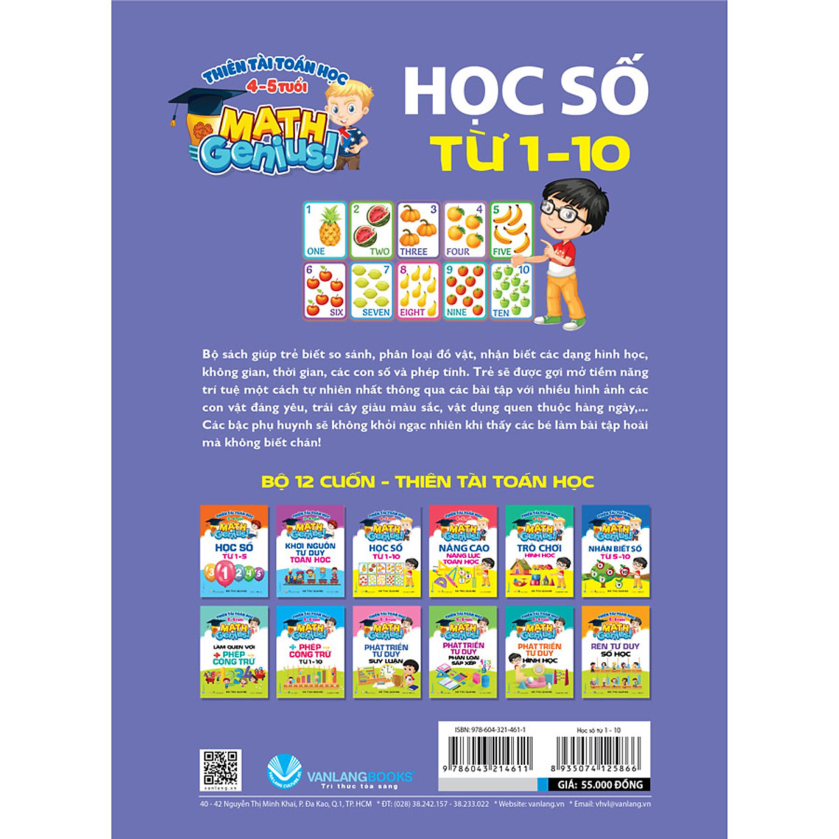 Thiên Tài Toán Học - Học Số Từ 1 - 10