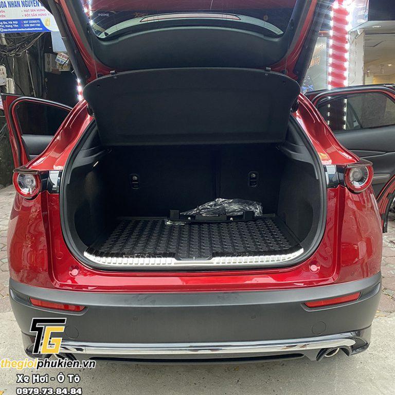 Ốp chống trầy cốp INOX Mazda CX-30, CX30