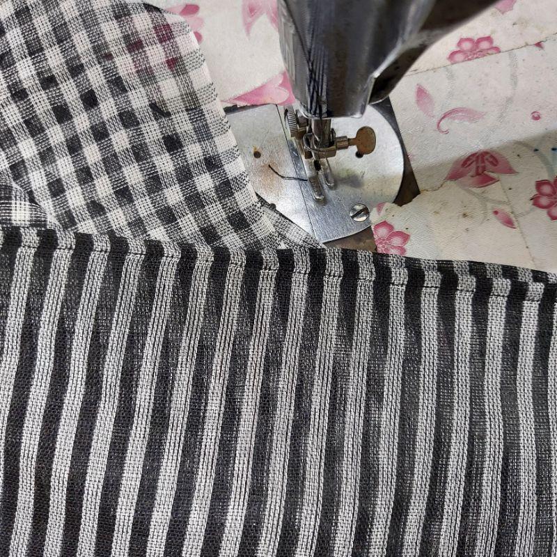 Combo bộ bà ba và khăn rằn cho bé