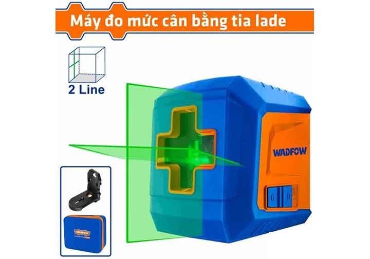 MÁY ĐO MỨC CÂN BẰNG TIA LADE (2 TIA XANH) WLE2M02 WADFOW - HÀNG CHÍNH HÃNG