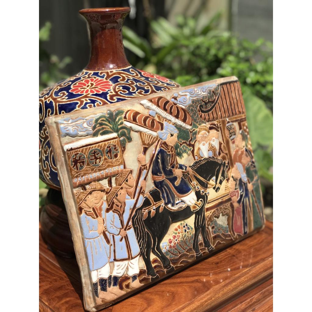 Trang Vẽ Thủ Công Gốm Sứ Nam Bộ Trang Trí Decor