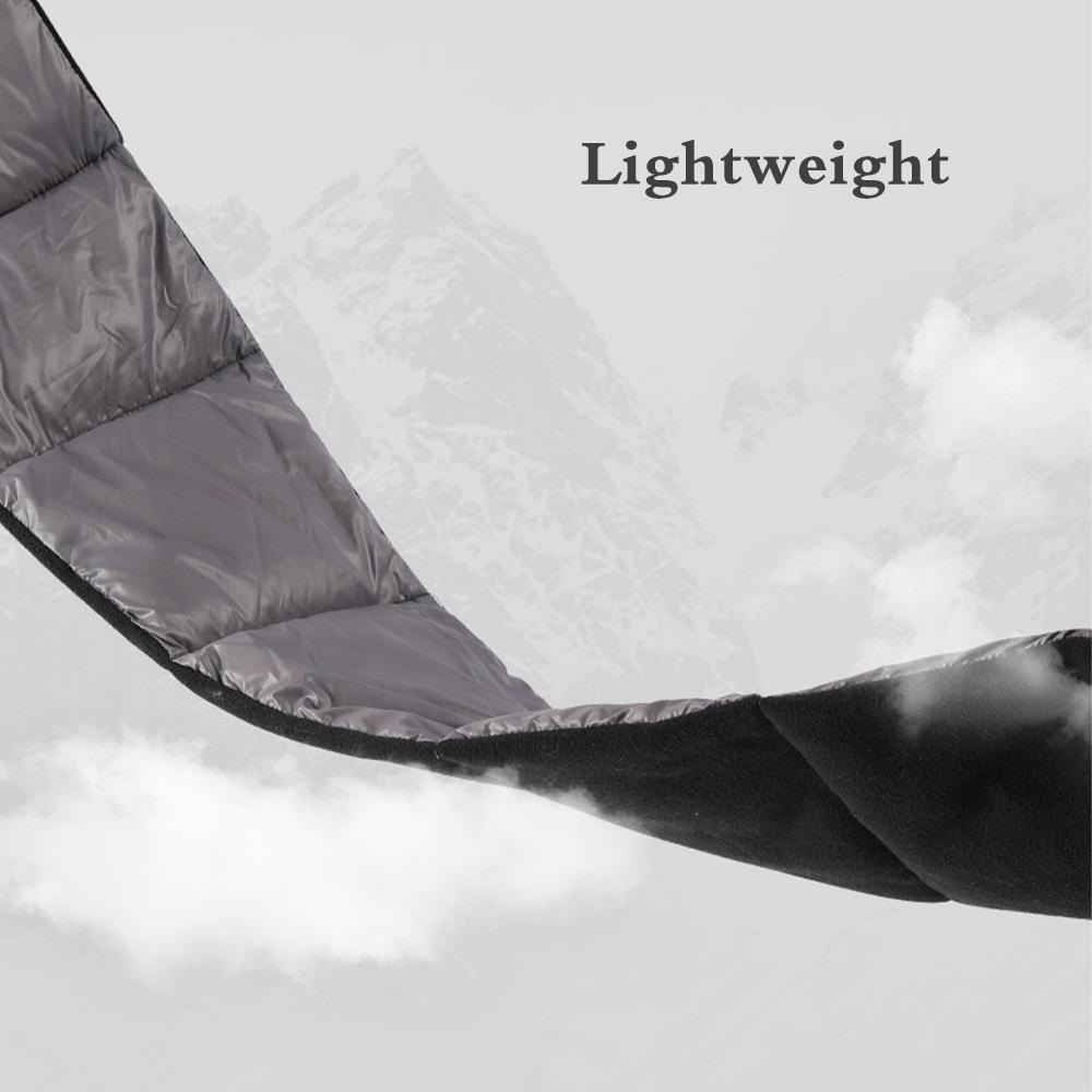 Winter Warm Down Scarf for Men and Women Outdoor Windproof Scarf Neck Warmer for Cycling Hiking Skiing