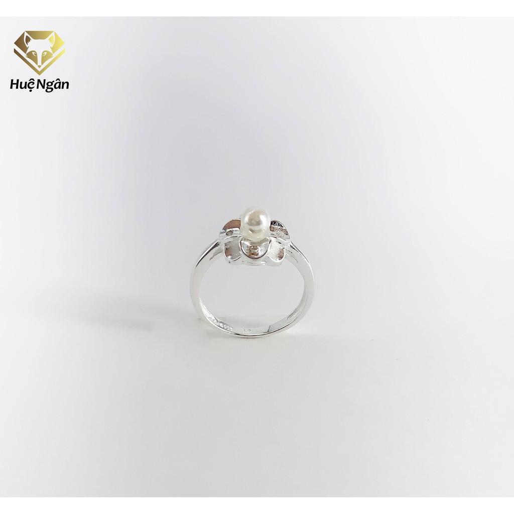 Nhẫn bạc ý 925 Huệ Ngân - Hoa Đẹp RR1223