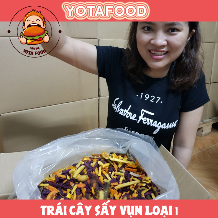 Trái Cây Sấy ( 500gr Thập Cẩm Sấy hàng vụn) | Đồ ăn vặt Nàng Khô