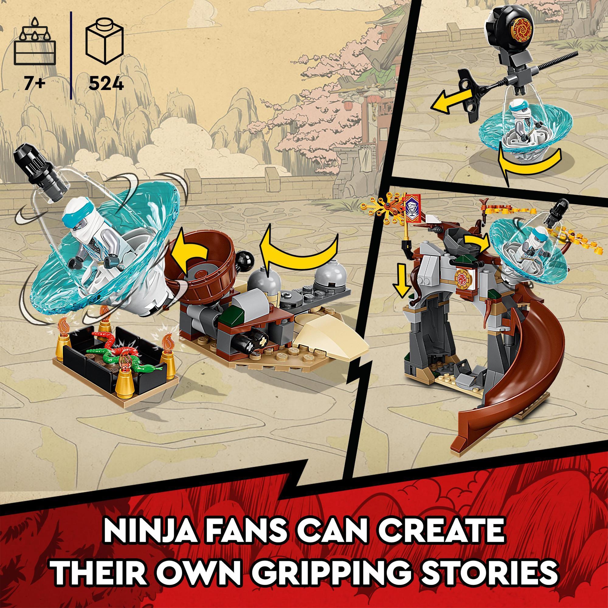 LEGO Ninjago 71764 Trung tâm huấn luyện ninja (524 chi tiết)