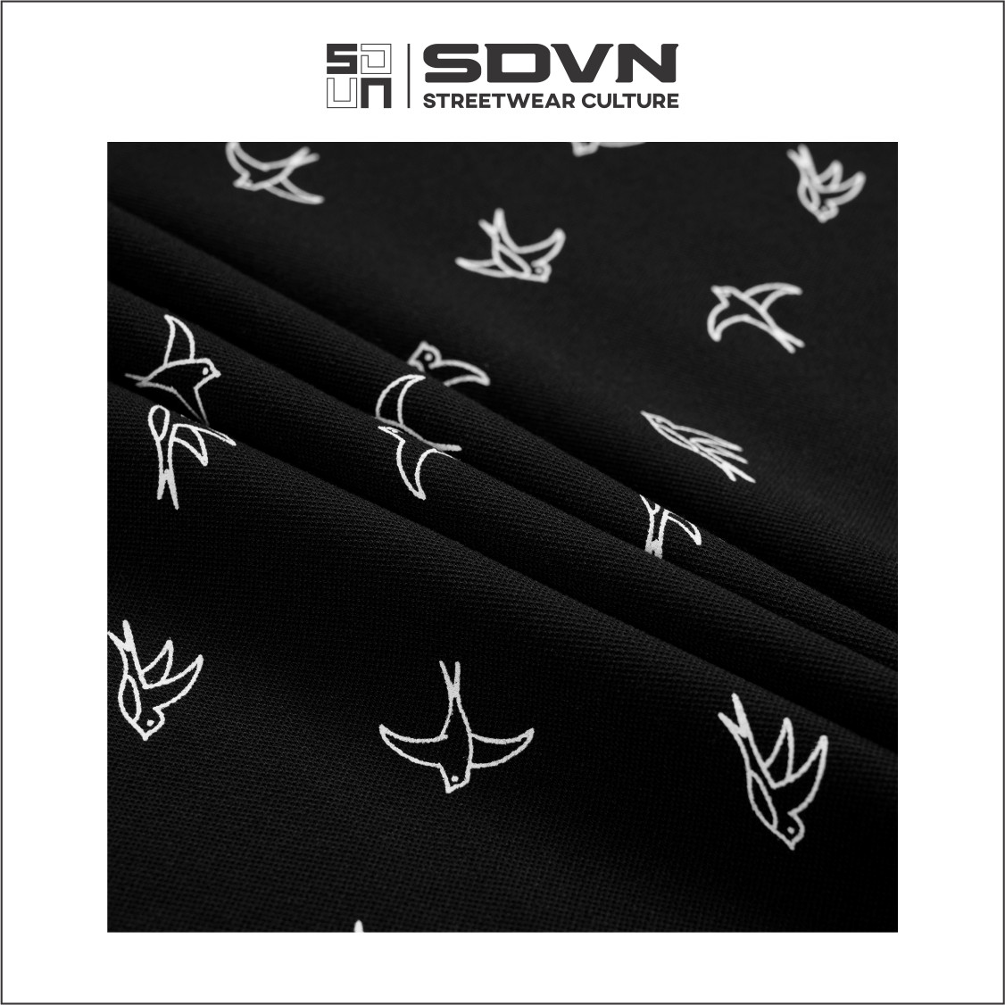 Áo Thun POLO Unisex Form Rộng - Brand Chính Hãng SDVN - SWALLOWS