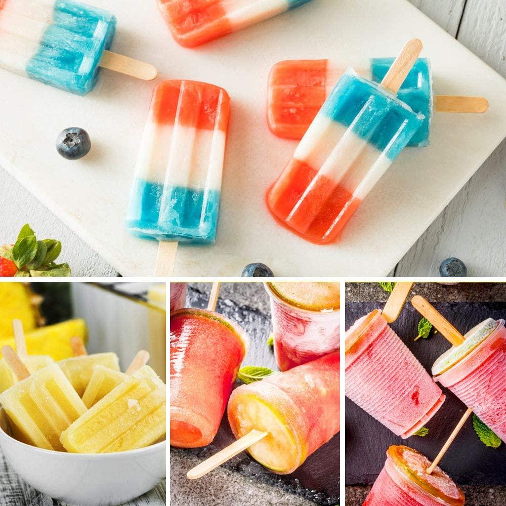 Set 50 que làm kem bằng gỗ tự nhiên an toàn