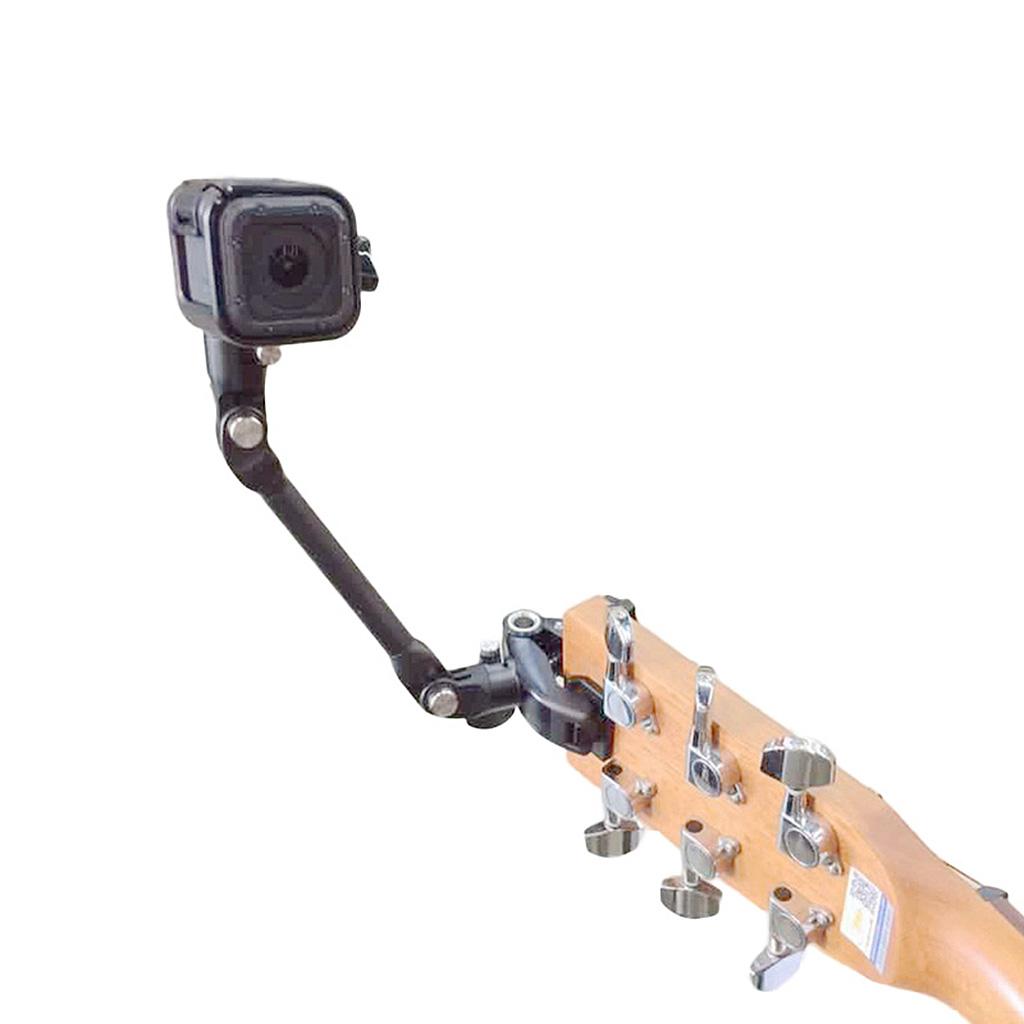 Adjustable Music Mount Guita Mic Stand for Gopro Hero Series SJ Cam Xiaomi