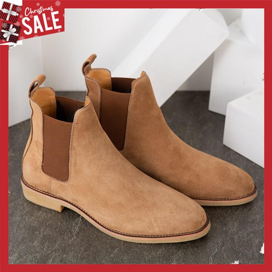 Chelsea Boots Da Lộn  thời trang