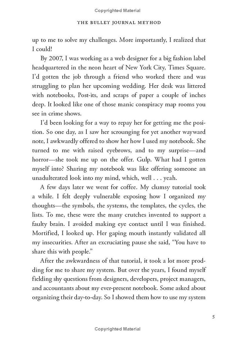 Sách ngoại văn: The Bullet Journal Method