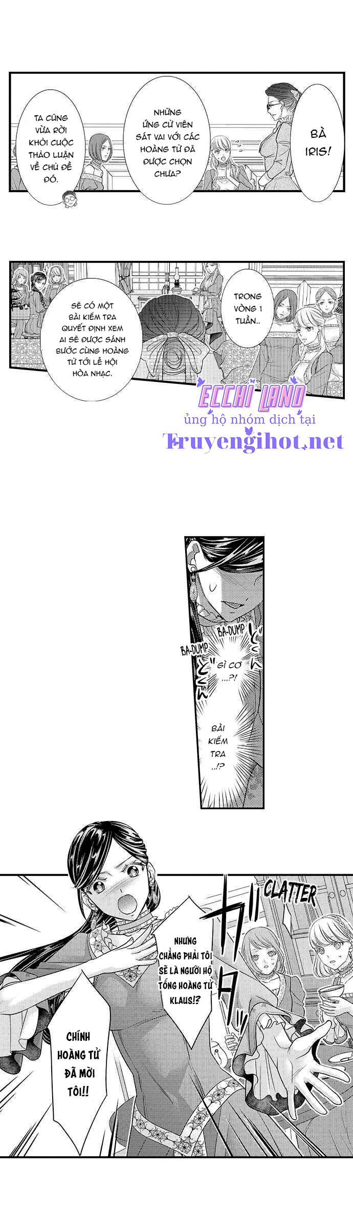 chuyển sinh vào thế giới khác ~ nếu muốn trở thành nữ hoàng hãy tìm cách để được hoàng đế sủng ái vào ban đêm chapter 38.2 4