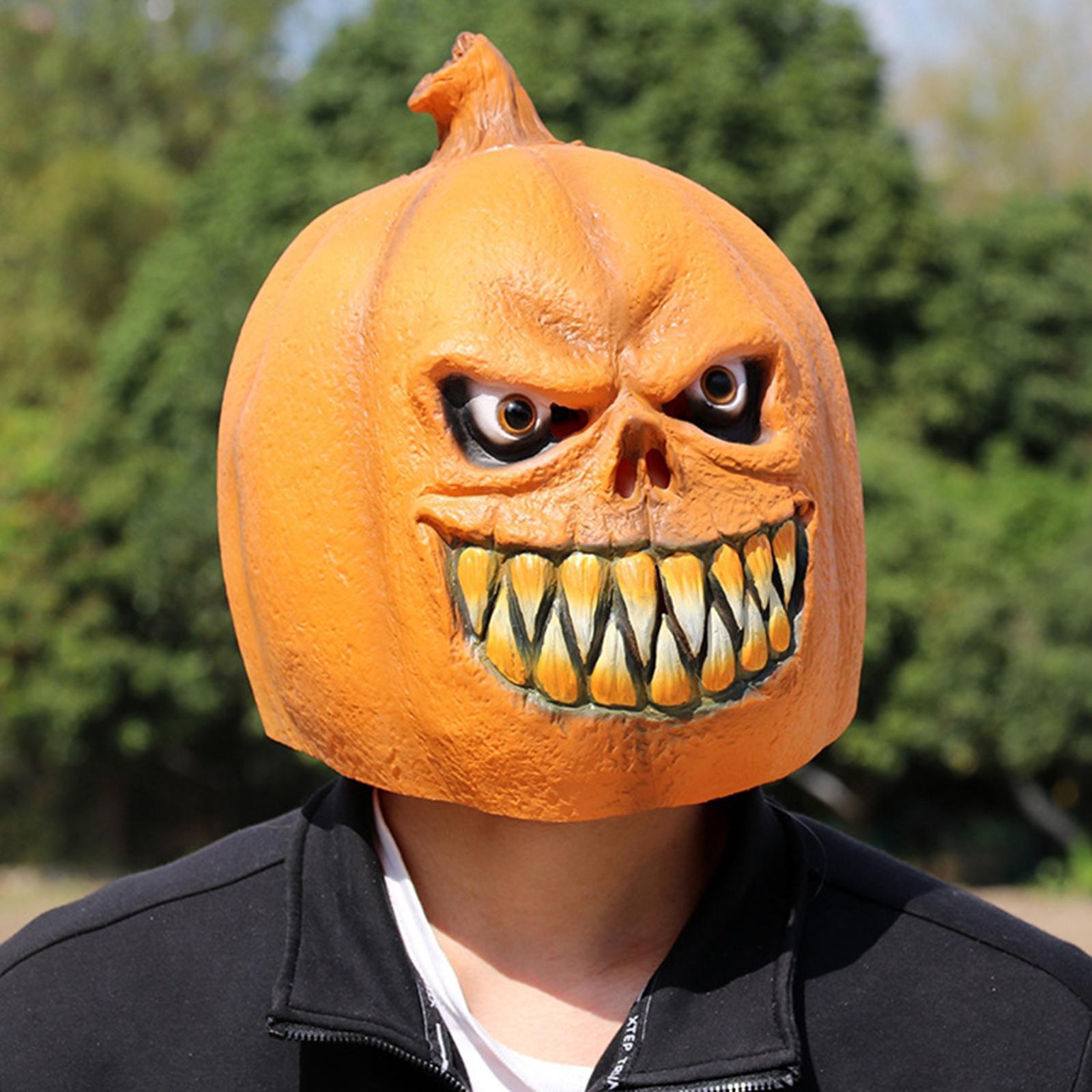 Halloween Head Headwear Adults Pumpkin for Cosplay Halloween Party