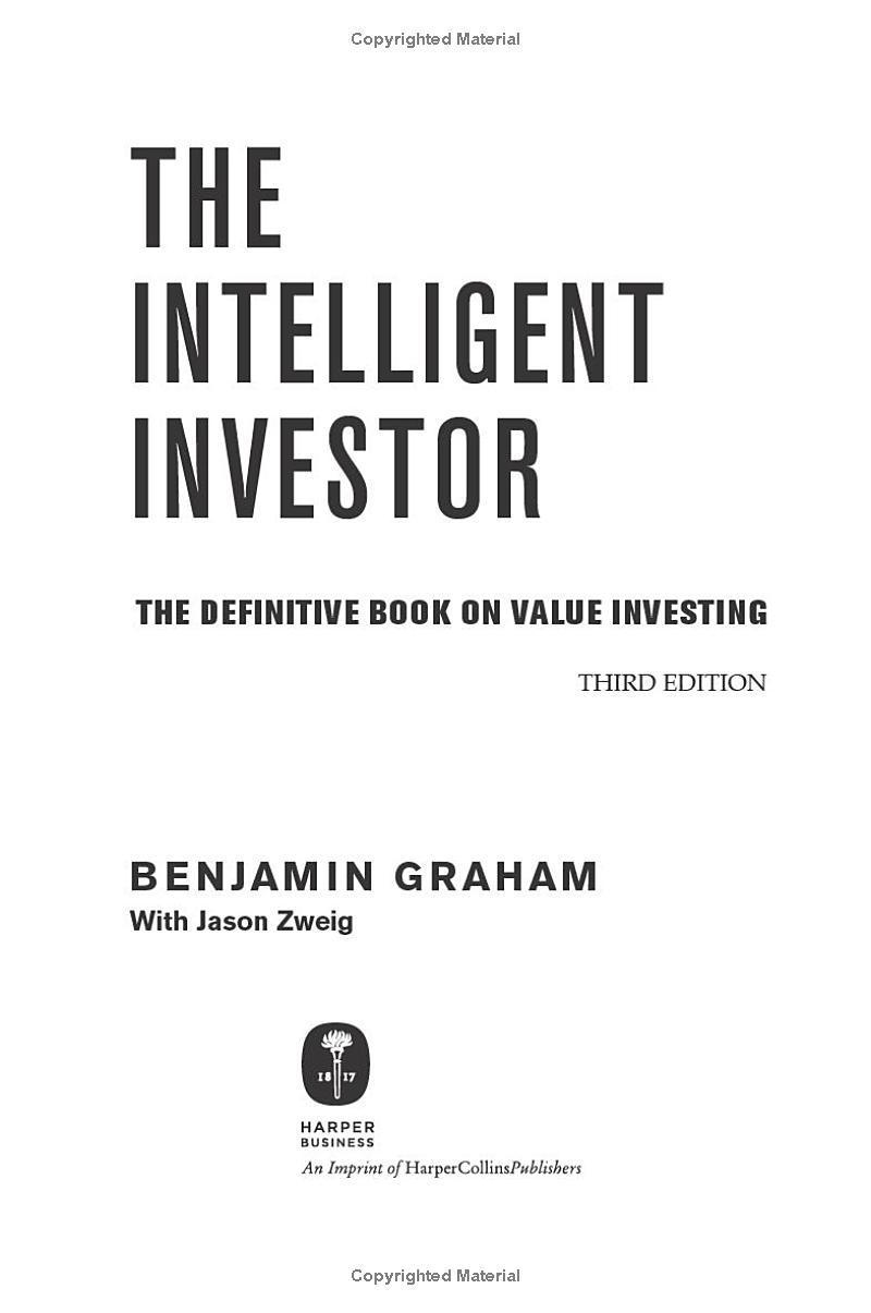 Sách ngoại văn: The Intelligent Investor Third Edition - The Definitive Book On Value Investing