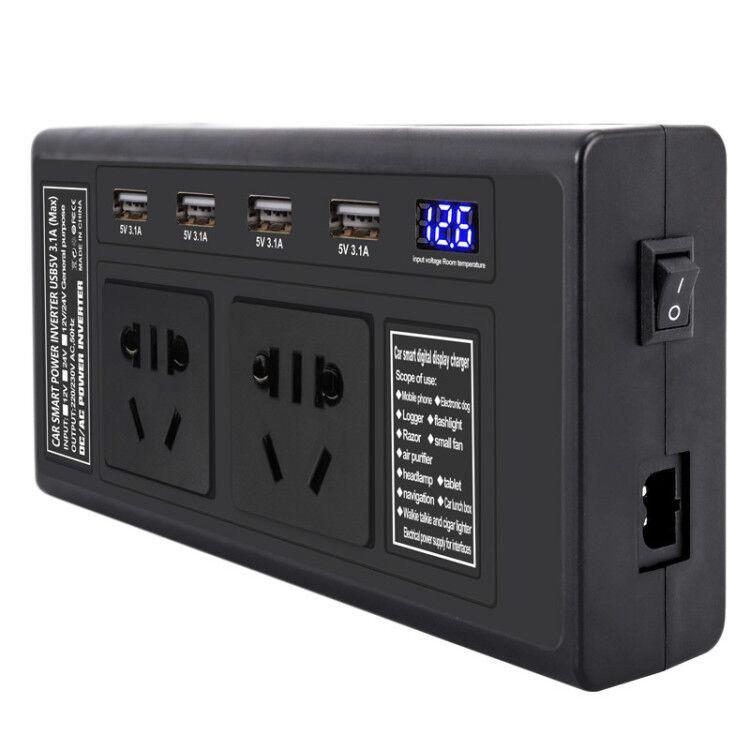 Đảm Bảo Chất Lượng Xe Biến Tần 12V24V Sang 220V Biến Tần Xe Ô Tô Điện Sạc USB Đa Năng