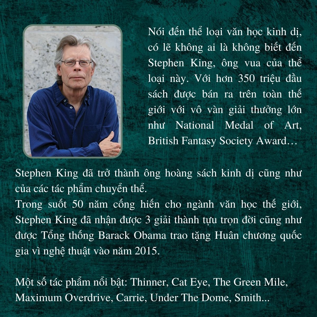 On Writing A Memoir Of The Craft - Chuyện Nghề Viết Và Góc Khuất Cuộc Đời Của Ông Hoàng Kinh Dị - Stephen King