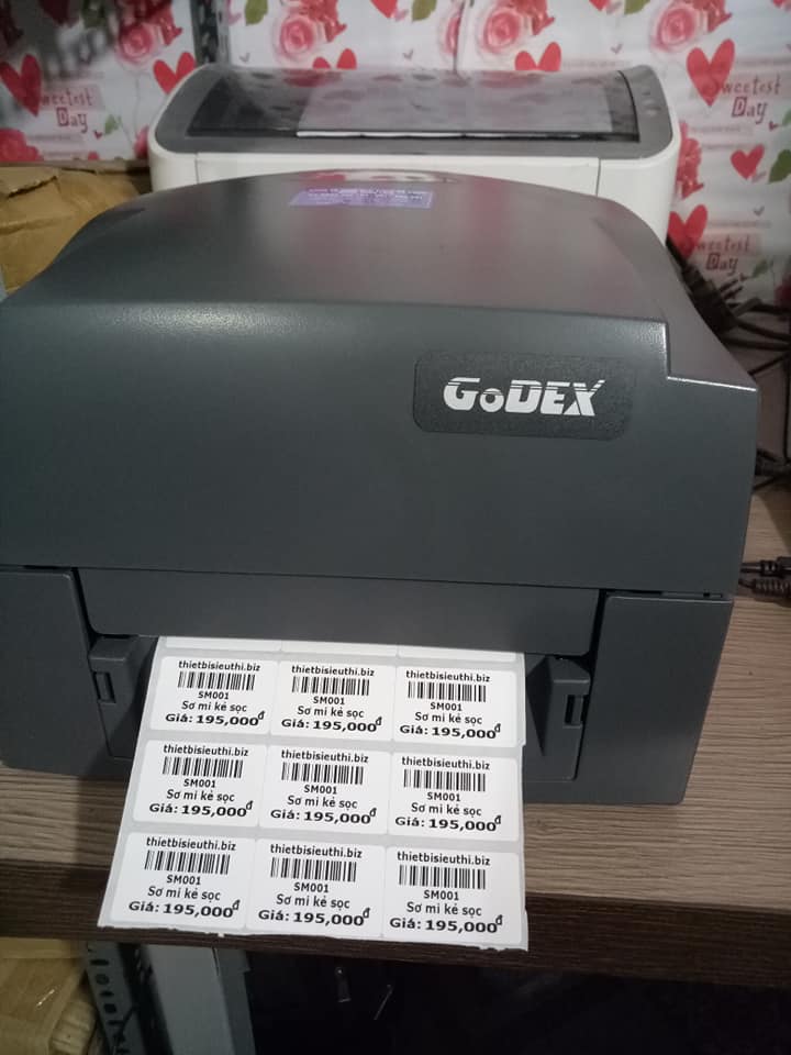 Máy in tem mã vạch Godex G500 - Hàng nhập khẩu