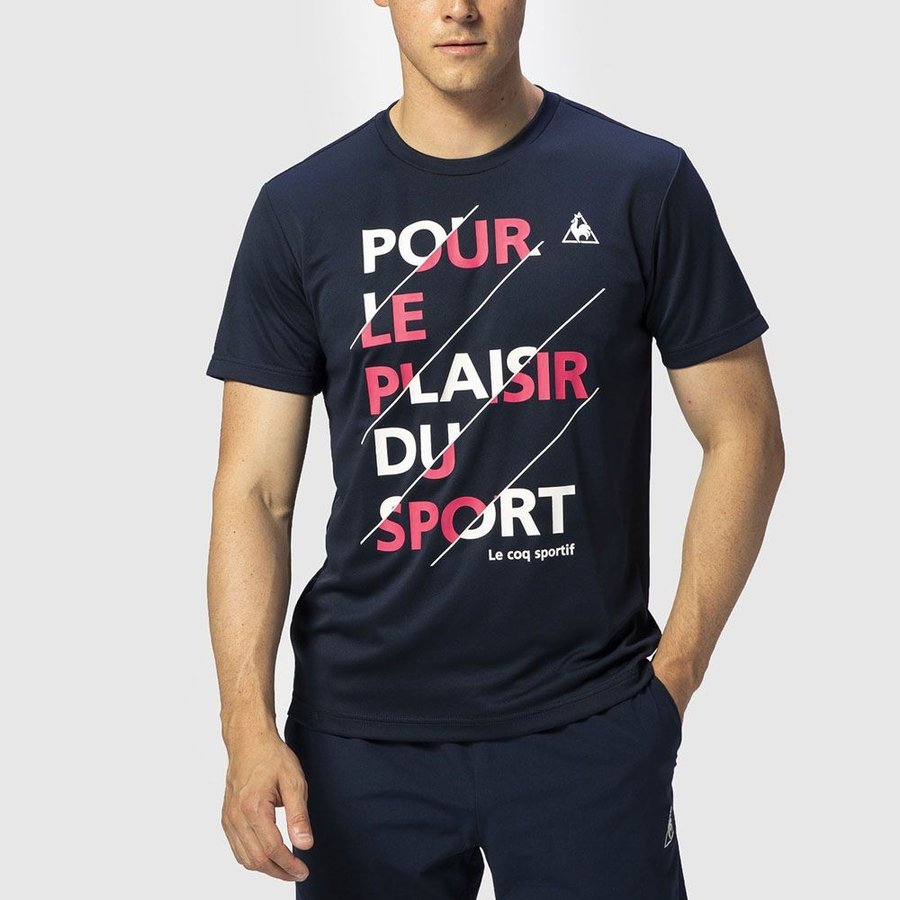 Áo T-Shirt le coq sportif nam QMMPJA00-NVY