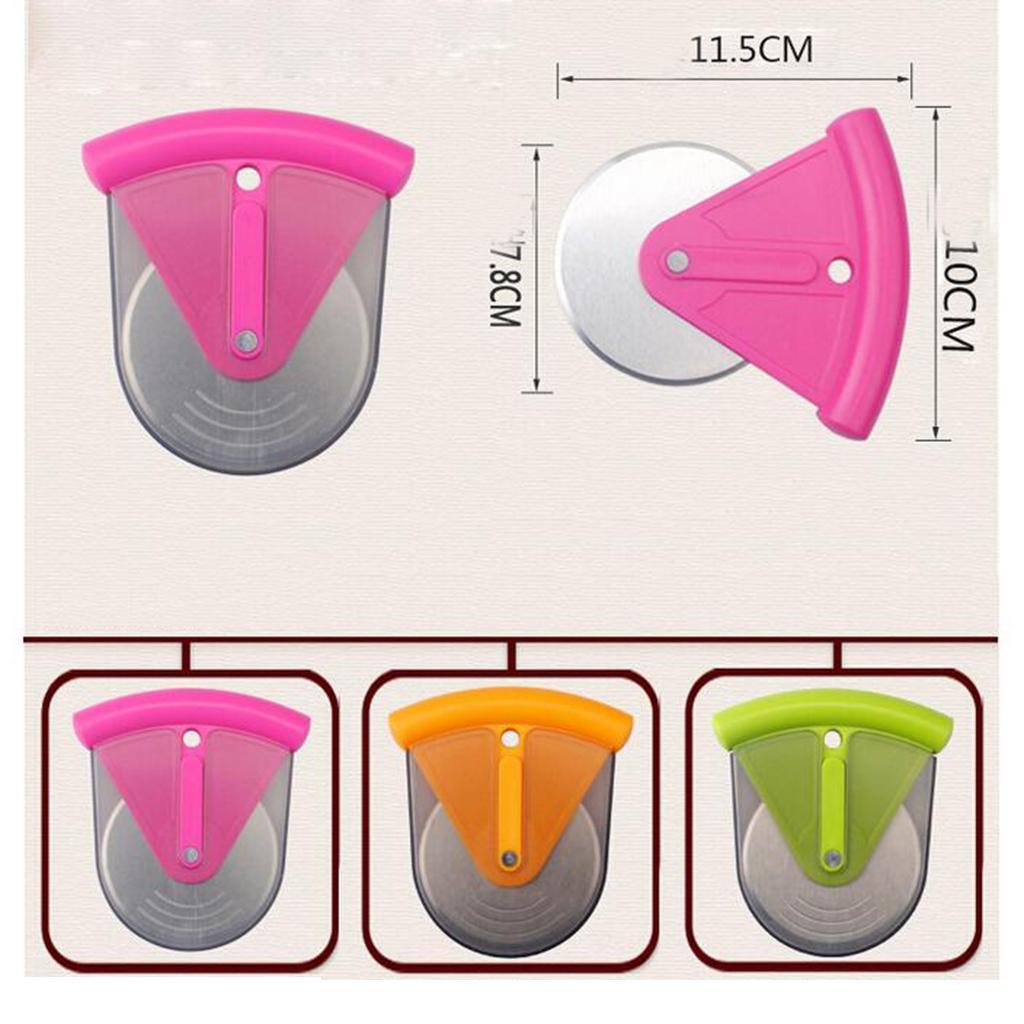 Stainless Steel Cake Pizza Pastry Cutter Wheel Slicer Blade Knives Tool