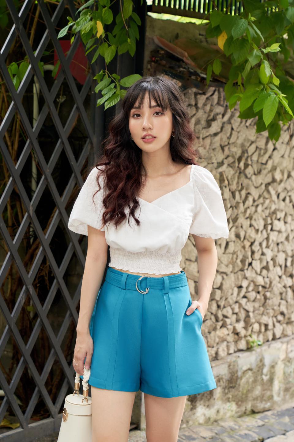 OLV - Áo Cindy White Top